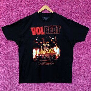 Volbeat Lets Boogie Live from Telia Parken Groove Metal Tee 3X